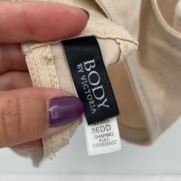 Victoria's Secret Body by Victoria Shaping Full Coverage 36DD Tan - Picture 4 of 6